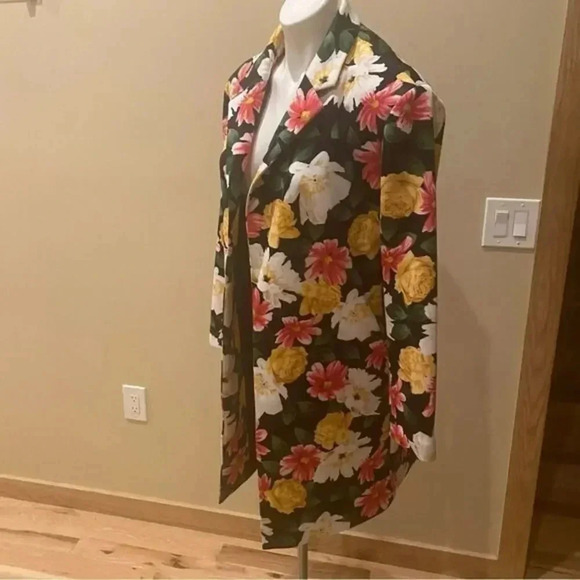 T Tahari Floral Blazer Jacket NWT - Picture 5 of 9